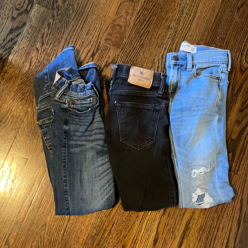 Abercrombie boys lot 9/10 slim Euc
